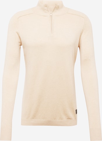 Key Largo Pullover 'MST AGENCY' i beige: forside