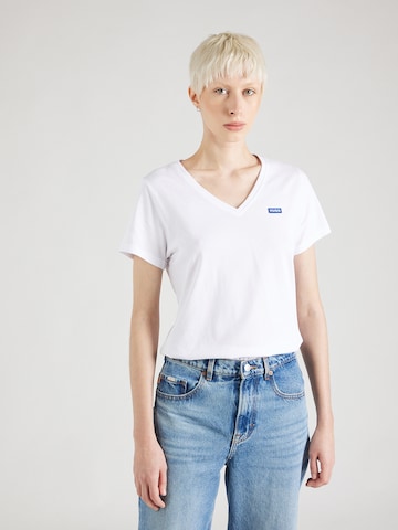 T-shirt 'Classic' HUGO en blanc : devant