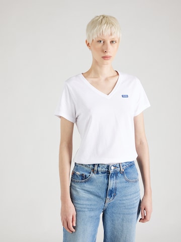 HUGO Blue Shirt 'Classic' in White: front