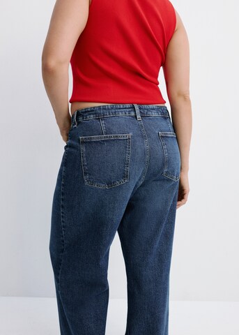 MANGO Wide leg Jeans 'CATHERIN' i blå
