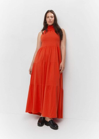 MANGO Dress 'Java' in Orange