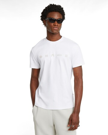 G-STAR Shirt 'Small Symbols' in White