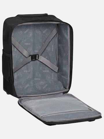 American Tourister Trolleyväska 'AMERICAN TOURISTER TAKE2CABIN BACKPACK Valigie e Trolley' i svart