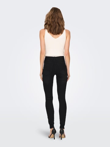 ONLY Skinny Jeans 'DAISY' in Zwart