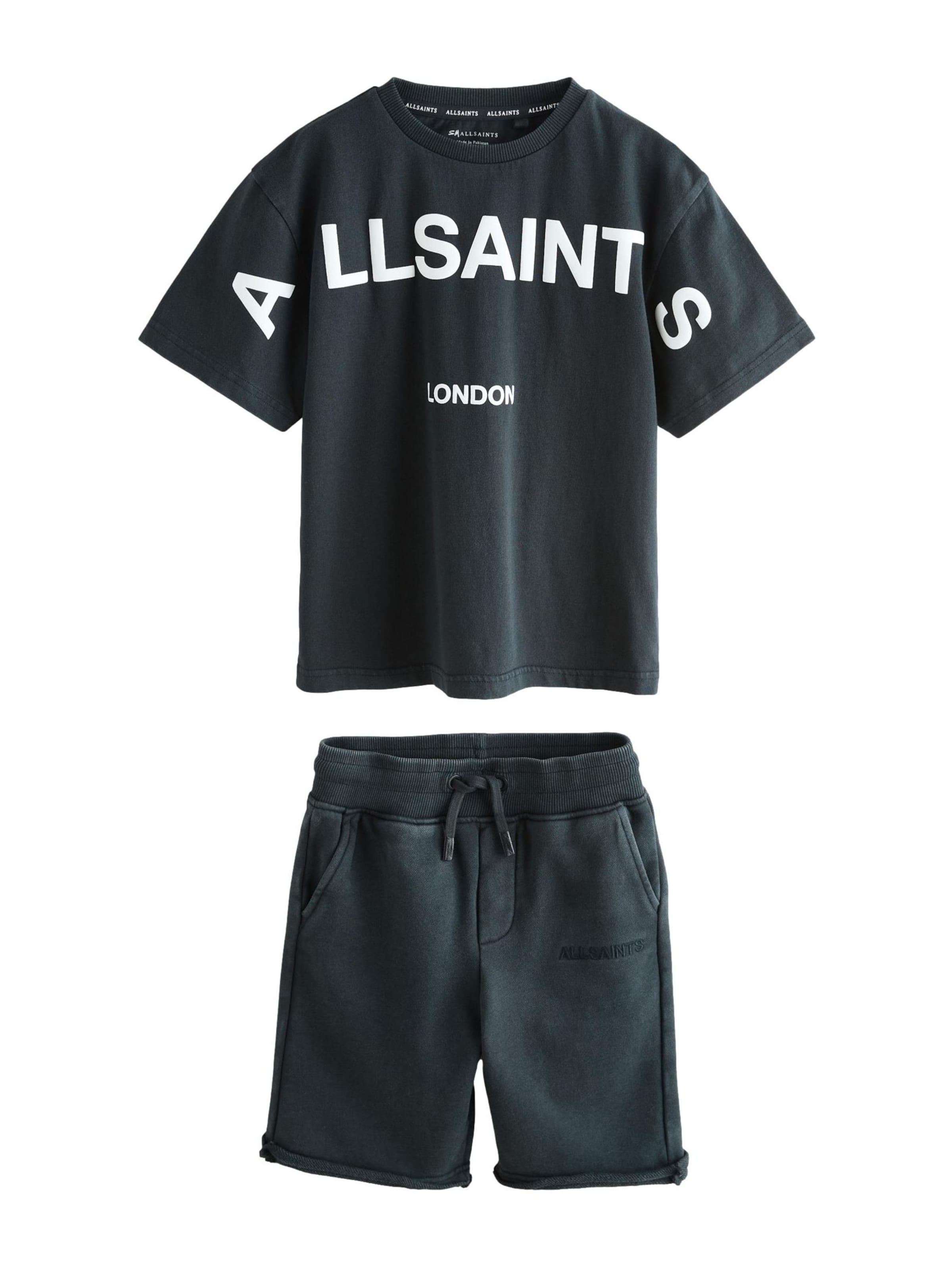 smALLSAINTS Komplet | črna barva: sprednja stran