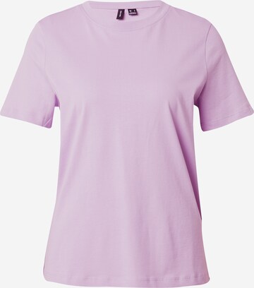 VERO MODA T-Shirt 'PAULINA' in Lila: predná strana