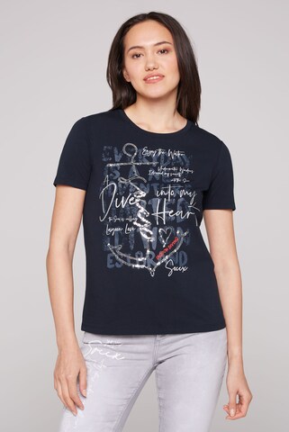 Soccx Shirt in Blau: Vorderseite