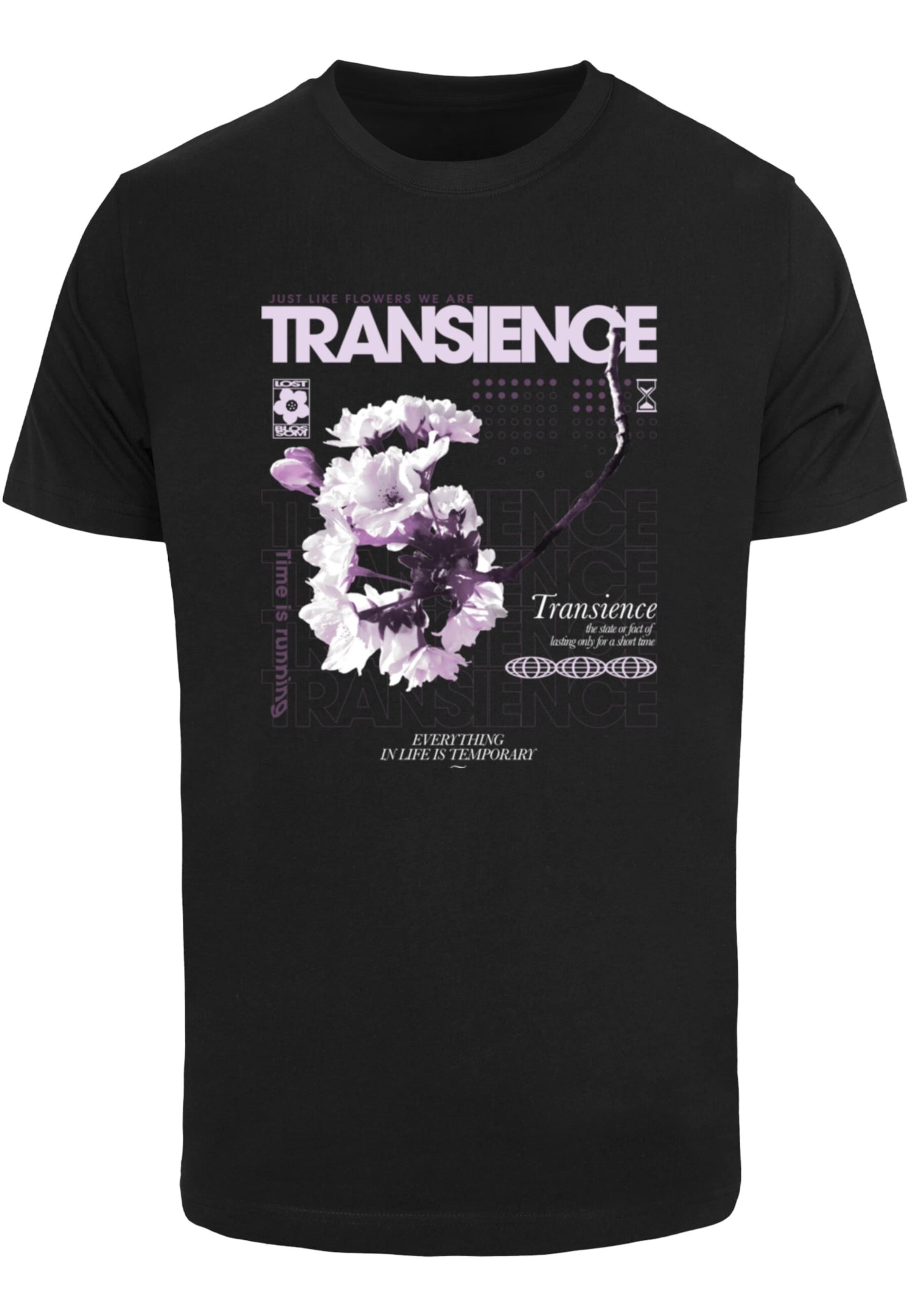 Mister Tee Póló 'Transience' - fekete: elől