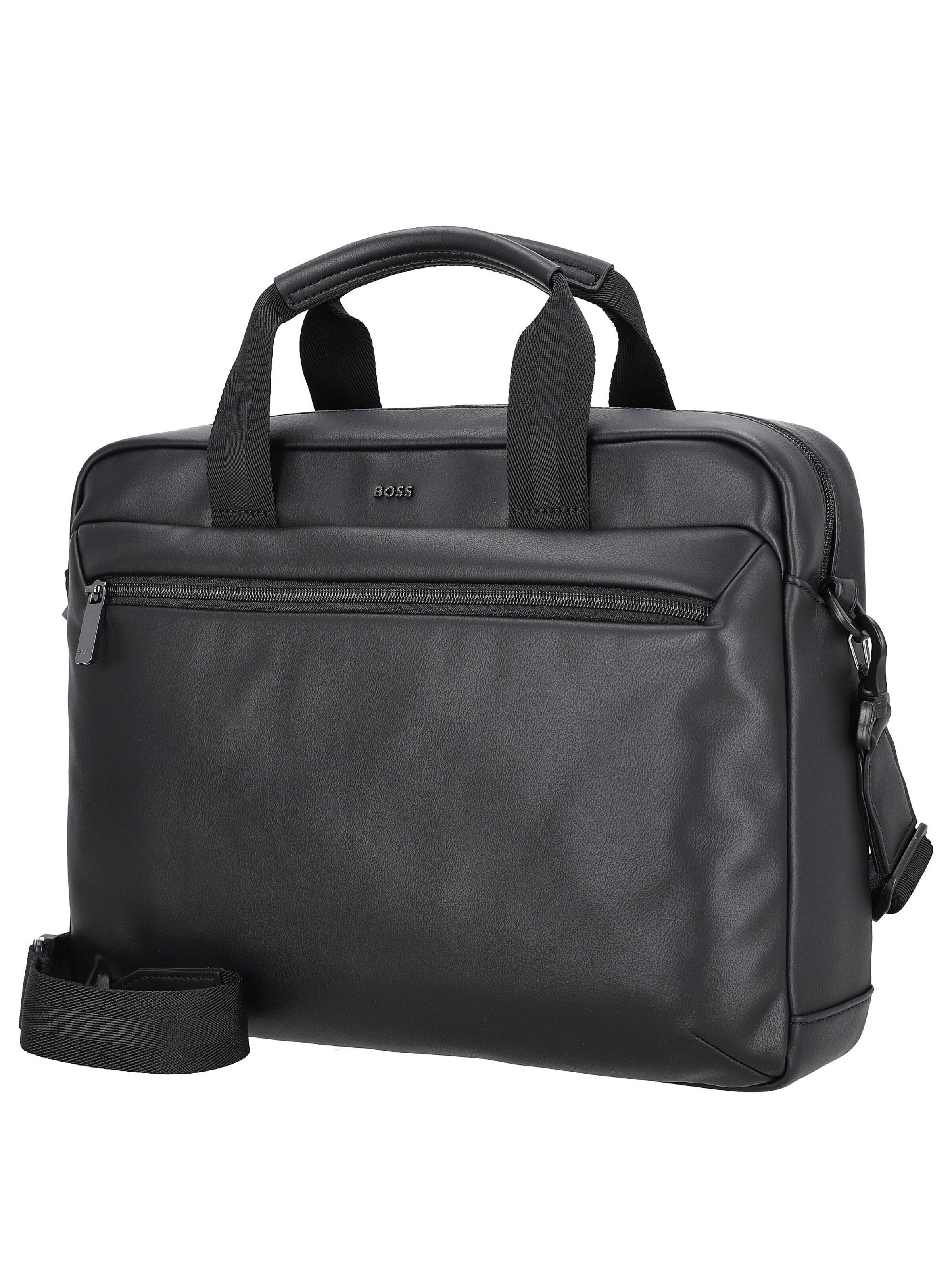 HUGO BOSS Laptop bag 'Jace' in Black