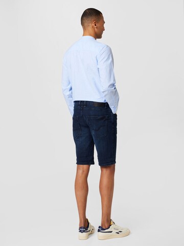 INDICODE JEANS Regular Shorts 'Kaden' in Blau