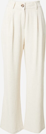 Pantaloni con pieghe Dorothy Perkins di colore crema, Visualizzazione prodotti