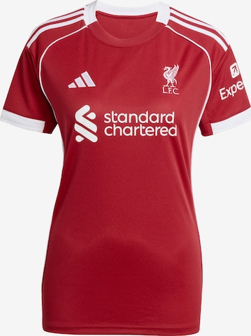 Maillot 'Liverpool FC 25/26' ADIDAS PERFORMANCE en rouge : devant