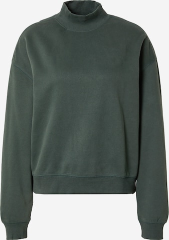 Sweat-shirt WEEKDAY en vert : devant