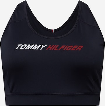 Tommy Hilfiger Curve Bra in Blue: front