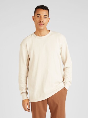 T-Shirt Tommy Jeans en beige : devant