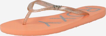 ROXY T-Bar Sandals 'VIVA' in Orange: front