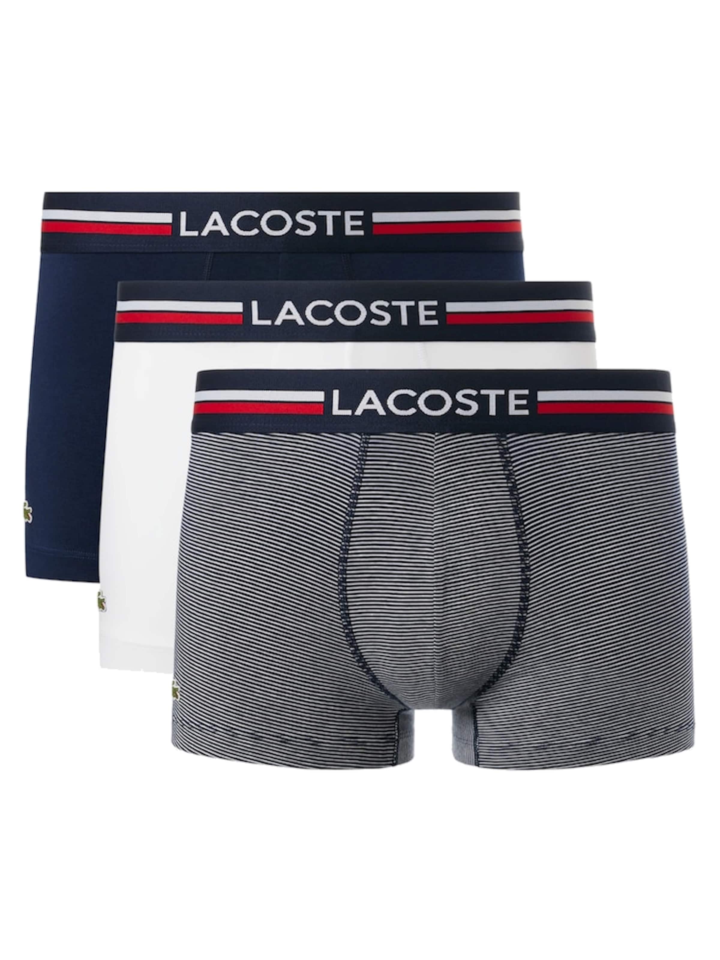 Boxer di LACOSTE in grigio: frontale