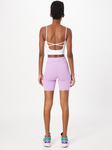 Superdry Skinny Športne hlače | vijolična barva