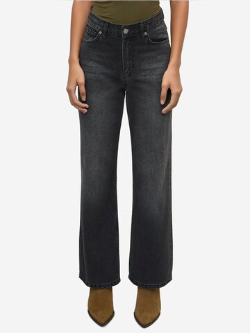 Hiccup Regular Jeans in Schwarz: Vorderseite