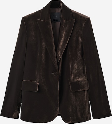 MANGO Marynarka 'COMBI' w kolorze brązowy: przód