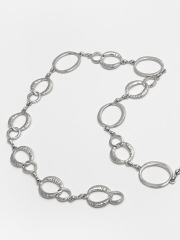 Pull&Bear Belt in Silver