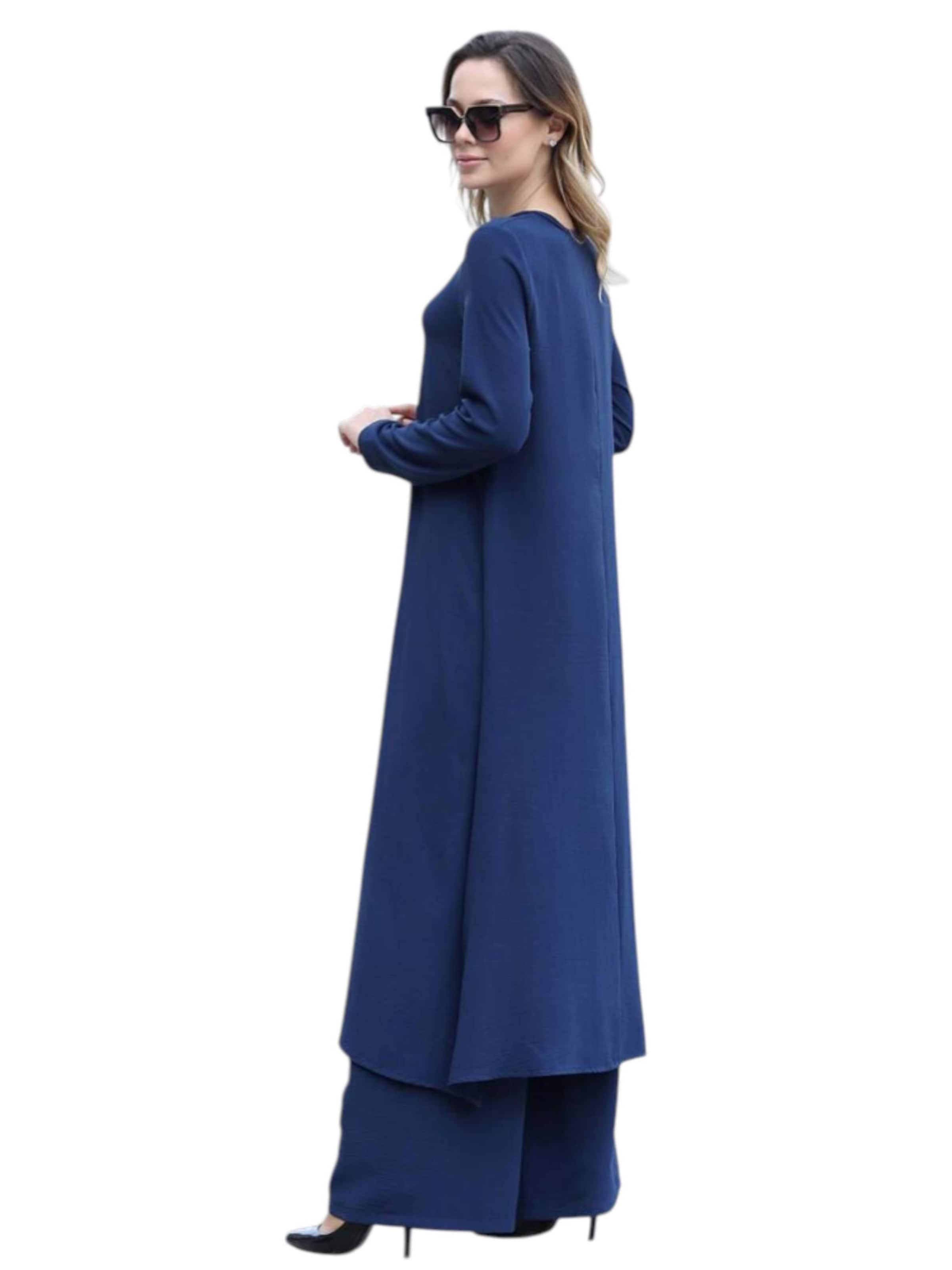 fashionshowcase Pantsuit 'Modest ECE-Set' in Blue