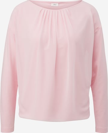 s.Oliver BLACK LABEL Blouse in Pink: front