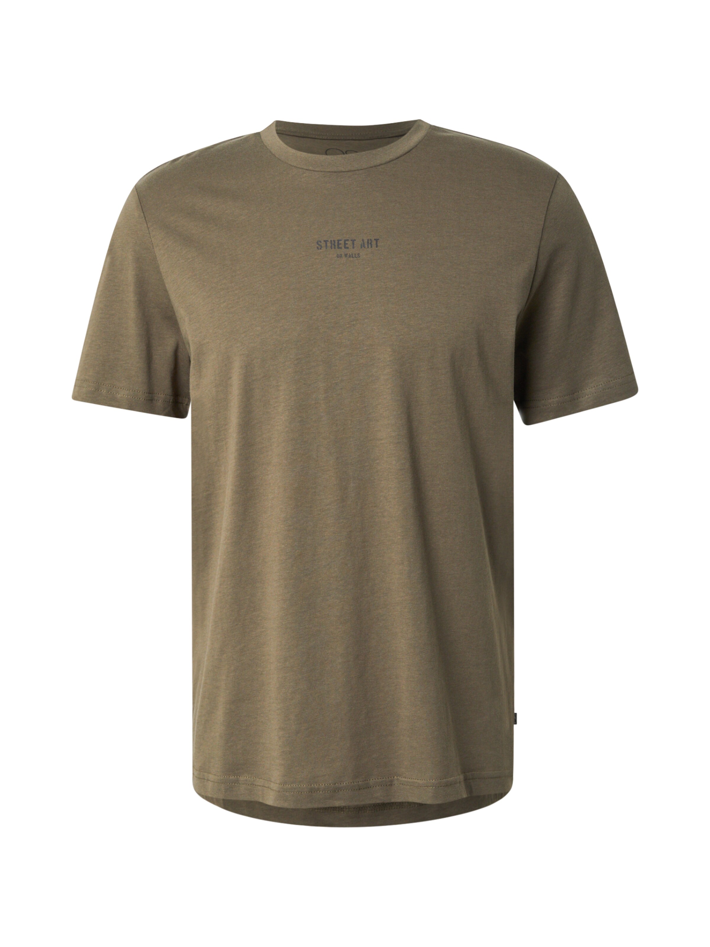 T-Shirt QS en vert : devant