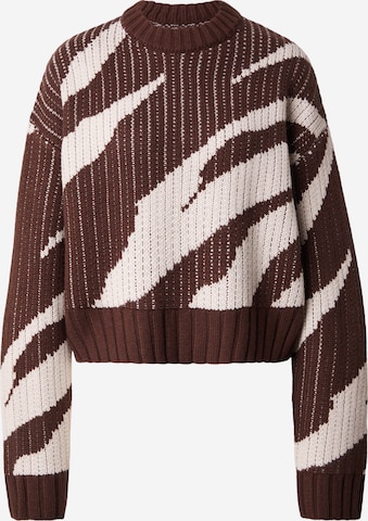 ruda TOPSHOP Megztinis 'TSELINOR': priekis