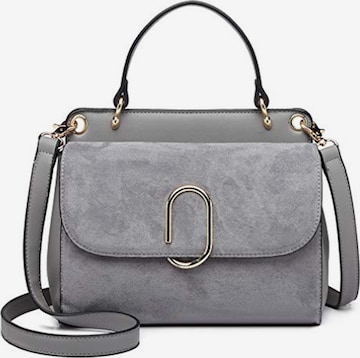 Miss Lulu Shoulder Bag in Grey: front