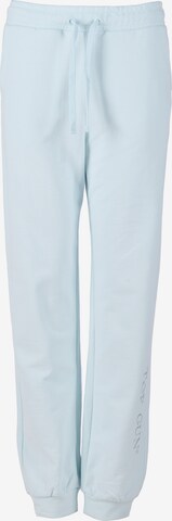 TOP GUN Tapered Pants in Blue: front