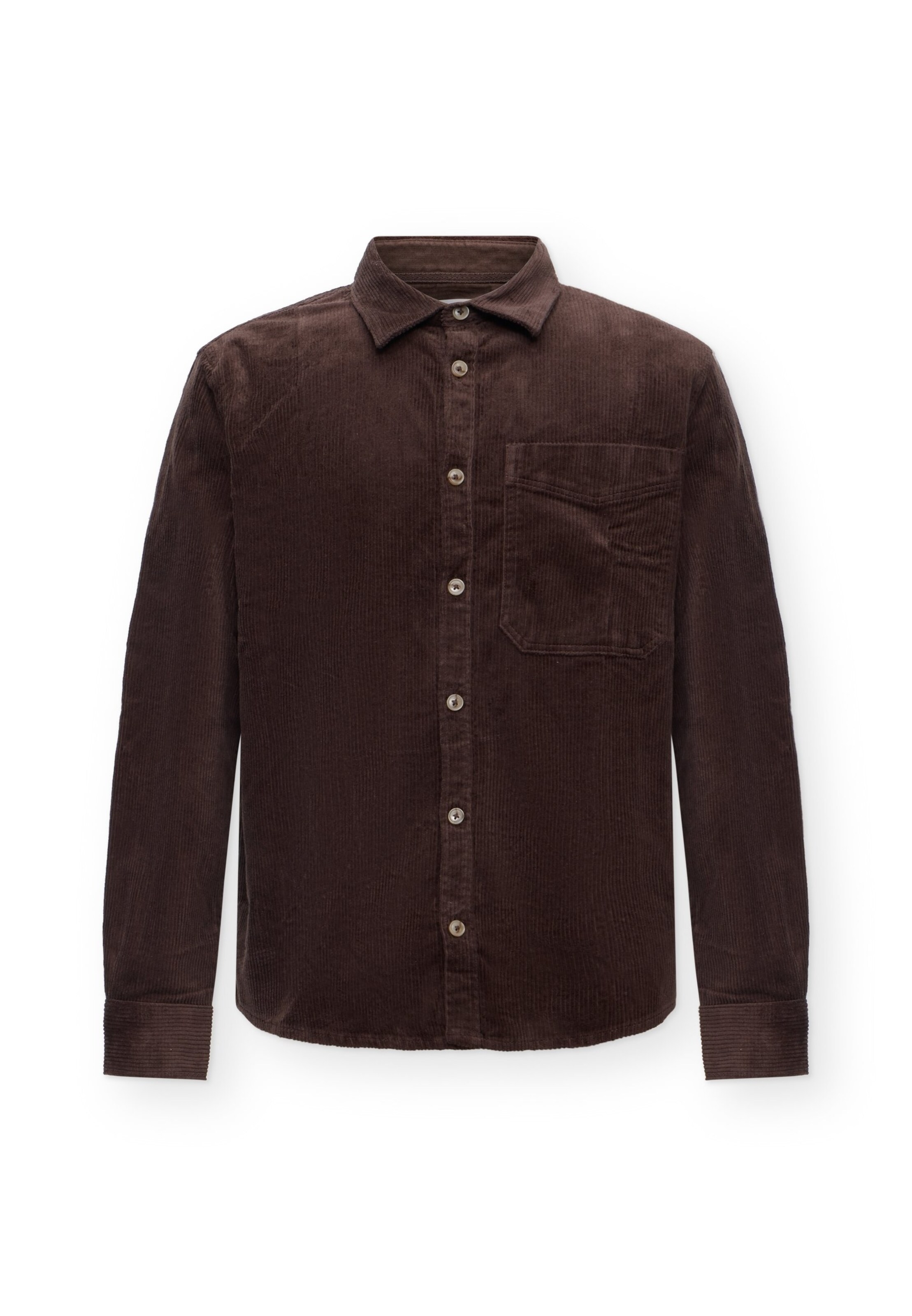 Regular fit Camicia di s.Oliver in marrone: frontale
