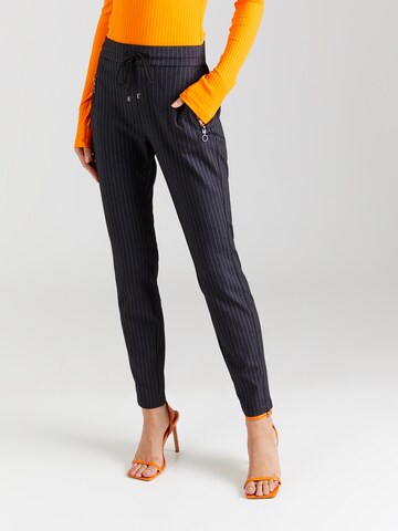MAC Slim fit Trousers 'Easy Smart' in Blue: front