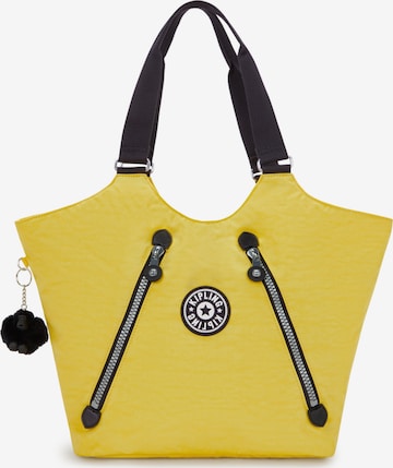 geltona KIPLING Pirkinių krepšys 'New Cicely': priekis