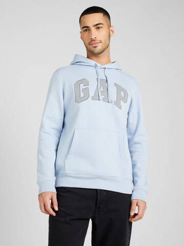 GAP Sweatshirt 'HERITAGE' i blå: framsida