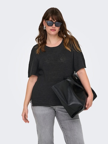ONLY Carmakoma - Jersey 'CARSUNNY' en negro: frente