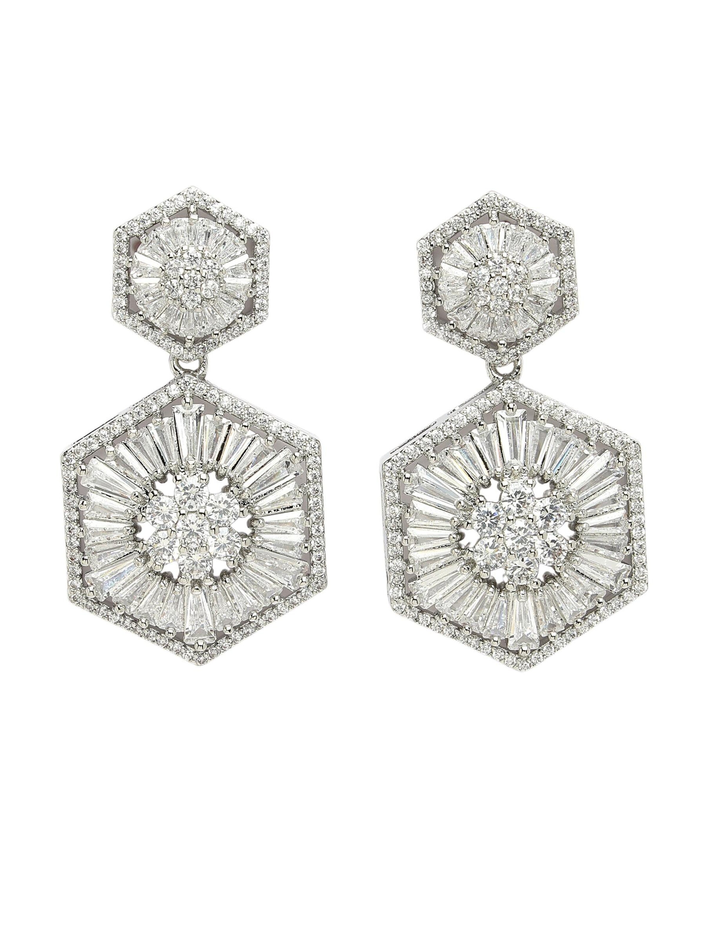 AVANT-GARDE PARIS - Pendientes 'Giuliaa' en plata: frente