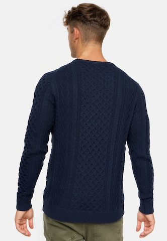 Pull-over INDICODE JEANS en bleu