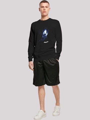 Sweat-shirt 'DC Comics Batman Arkham Asylum Joker Face Distress' F4NT4STIC en noir
