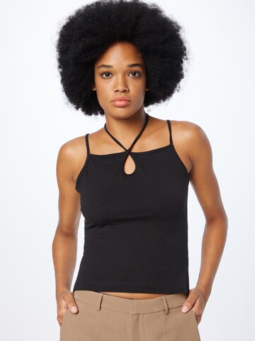 WEEKDAY Top 'Nina' in Black: front