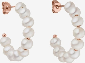 Boucles d'oreilles 'Aina' PURELEI en blanc : devant