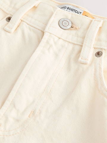 Next Wide Leg Jeans in Beige