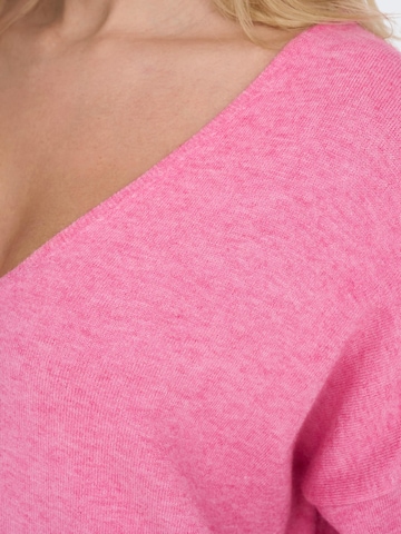 ONLY Sweter 'Lely' w kolorze różowy