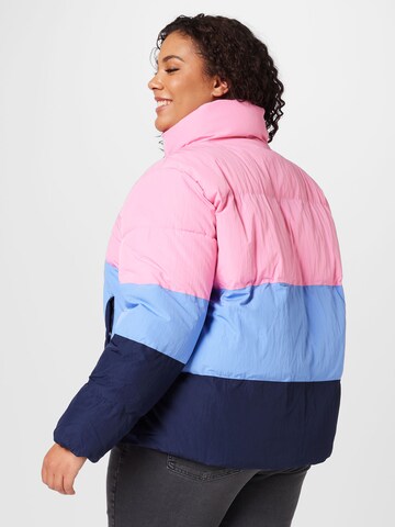 ONLY Carmakoma Jacke 'DOLLY' in Blau