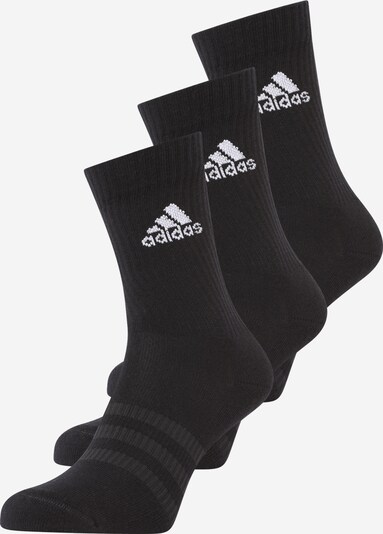 ADIDAS SPORTSWEAR Calcetines deportivos en gris oscuro / negro / blanco, Vista del producto