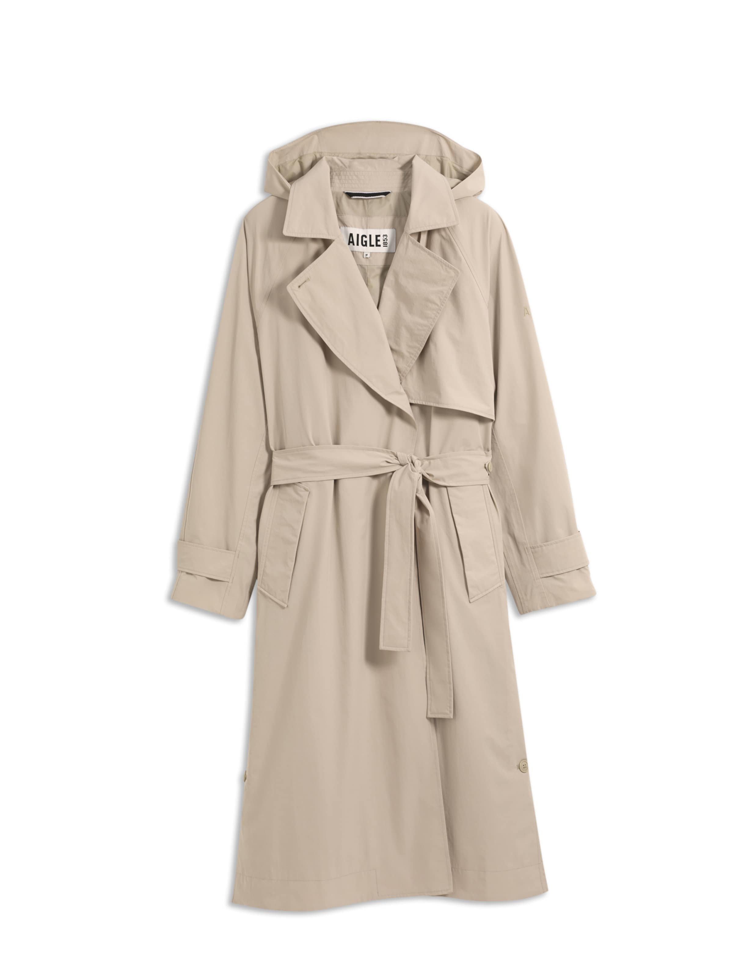 Manteau mi-saison AIGLE en beige : devant