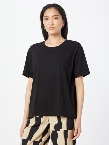 MSCH COPENHAGEN - Camiseta 'Terina' en negro: frente