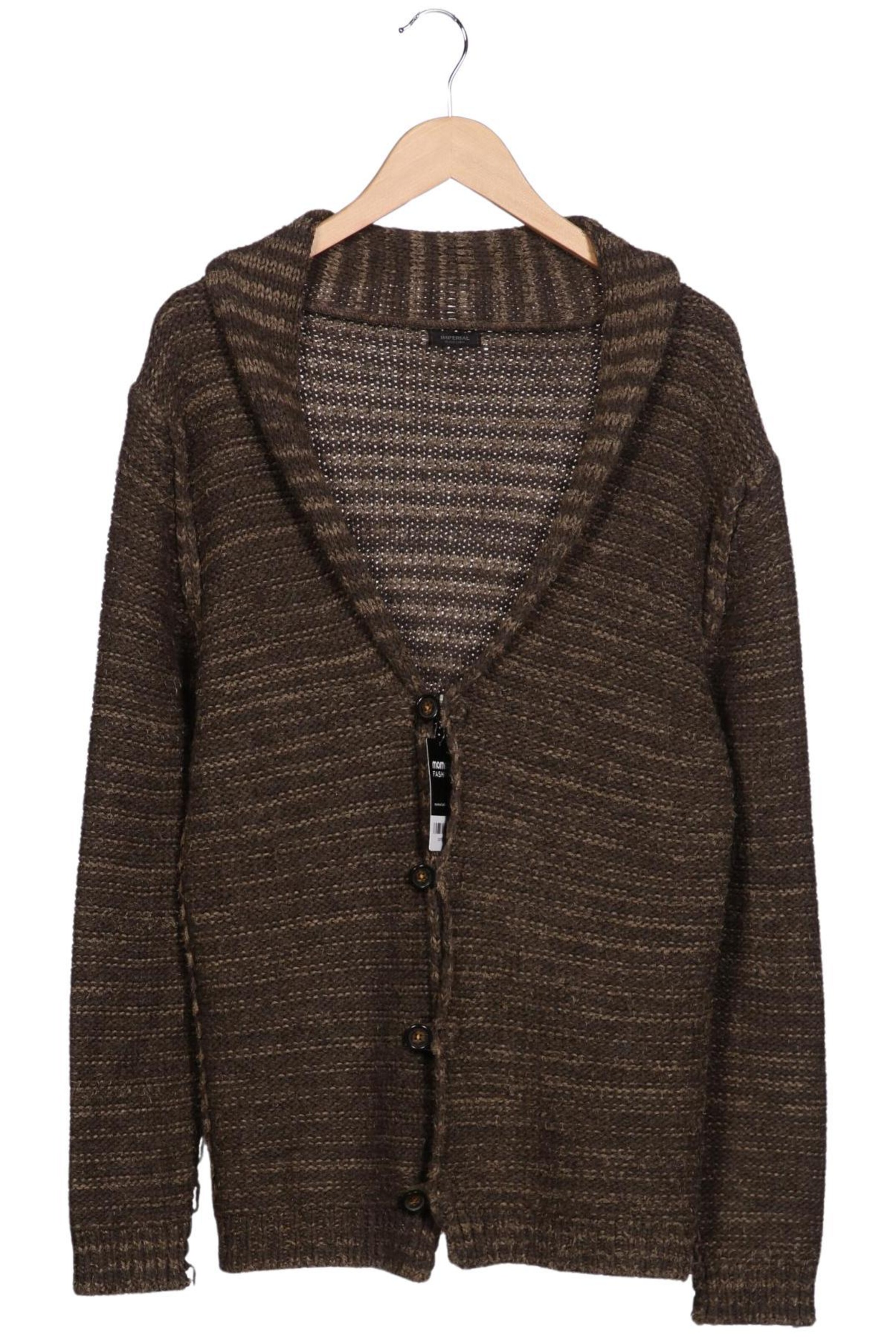 IMPERIAL Strickjacke L in Braun: Vorderseite