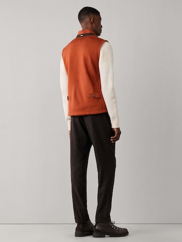 Hackett London Vest 'Windsor' in Orange