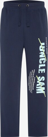 UNCLE SAM Regular Pants in Blue: front